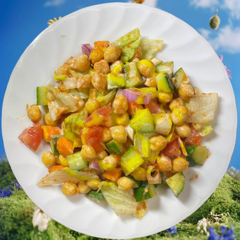 Hiyoko Mame Salad