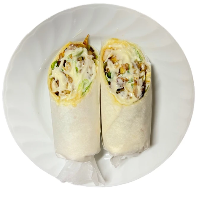 Kebab Roll White Sauce